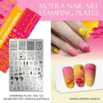 Moyra stamping plate 124 - Globetrotter Asia&Australia