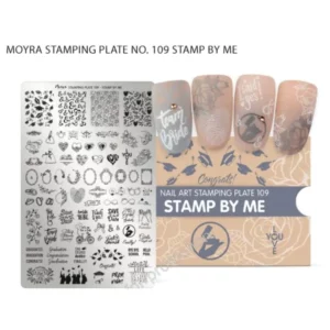 Moyra stamping plate 109 - Stamp by me