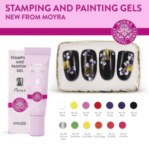 Moyra Stamping and Painting Gel overzicht