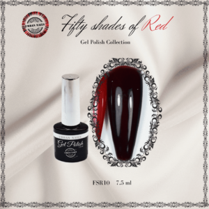 Fifty Shades Of Red Urban Nails FSR10