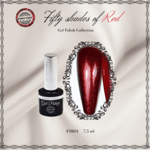 Fifty Shades Of Red Urban Nails FSR01
