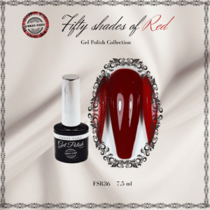 Fifty Shades Of Red Urban Nails FSR36