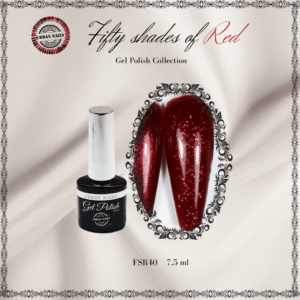 Fifty Shades Of Red Urban Nails FSR40