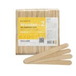 Staleks Pro Wooden Wax Applicator Stick nr. 2 (100 pcs)
